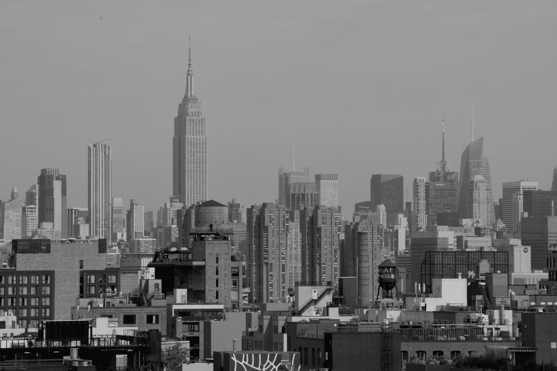 Potrait view of developed city