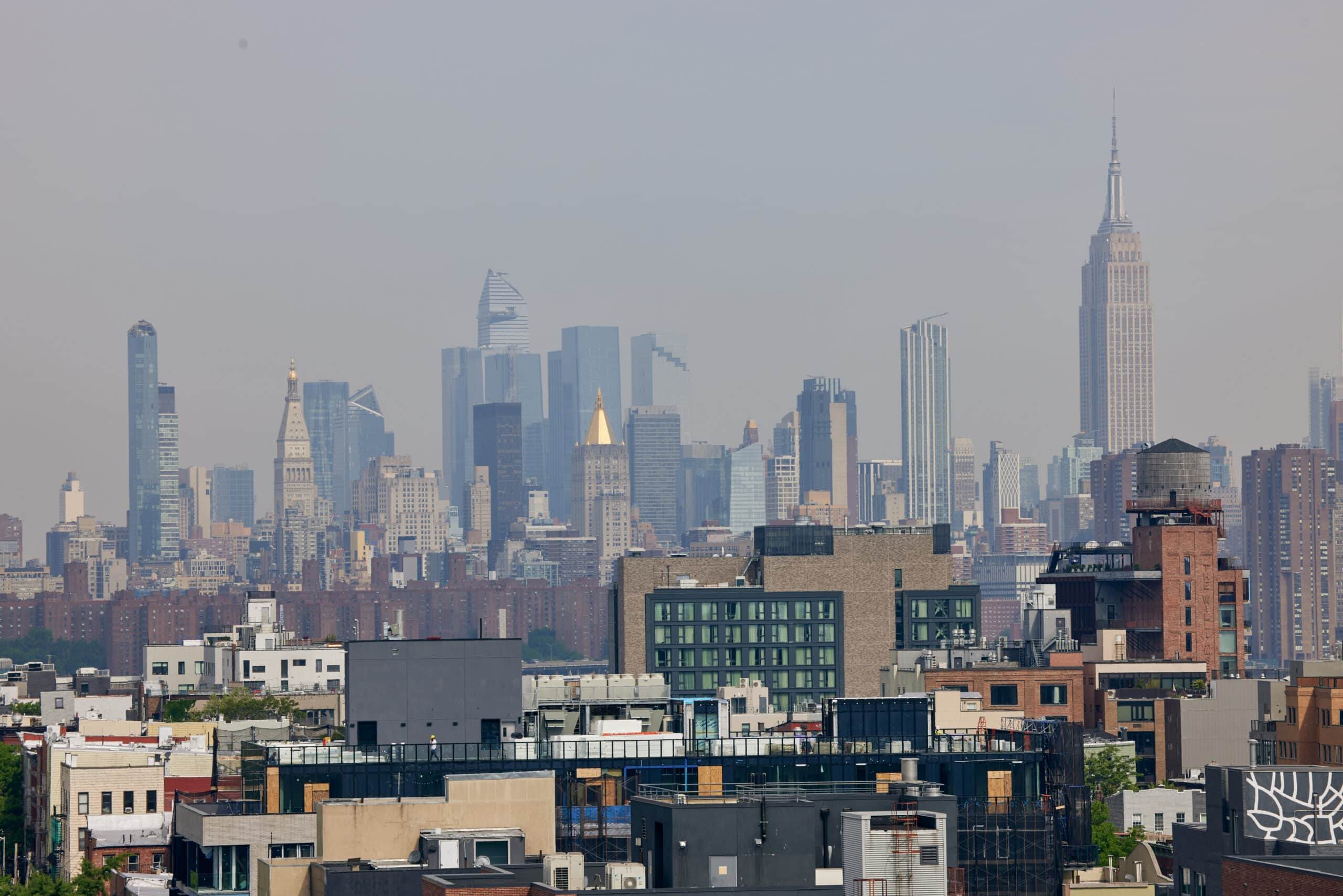 NYC view from Williamsburg